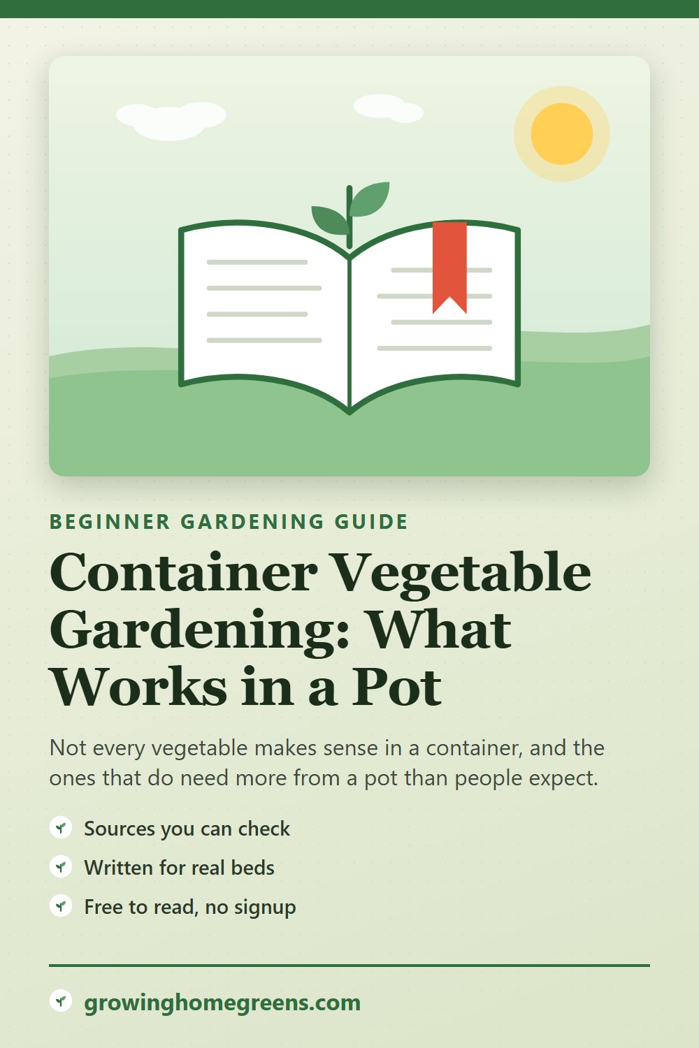 Container Vegetable Gardening: What Works in a Pot: gardening guide
