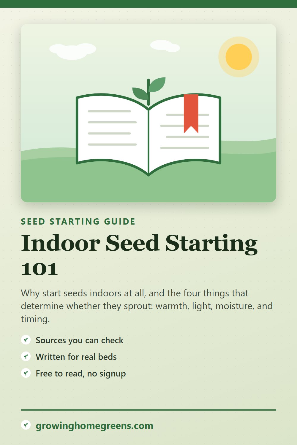 Indoor Seed Starting 101: gardening guide