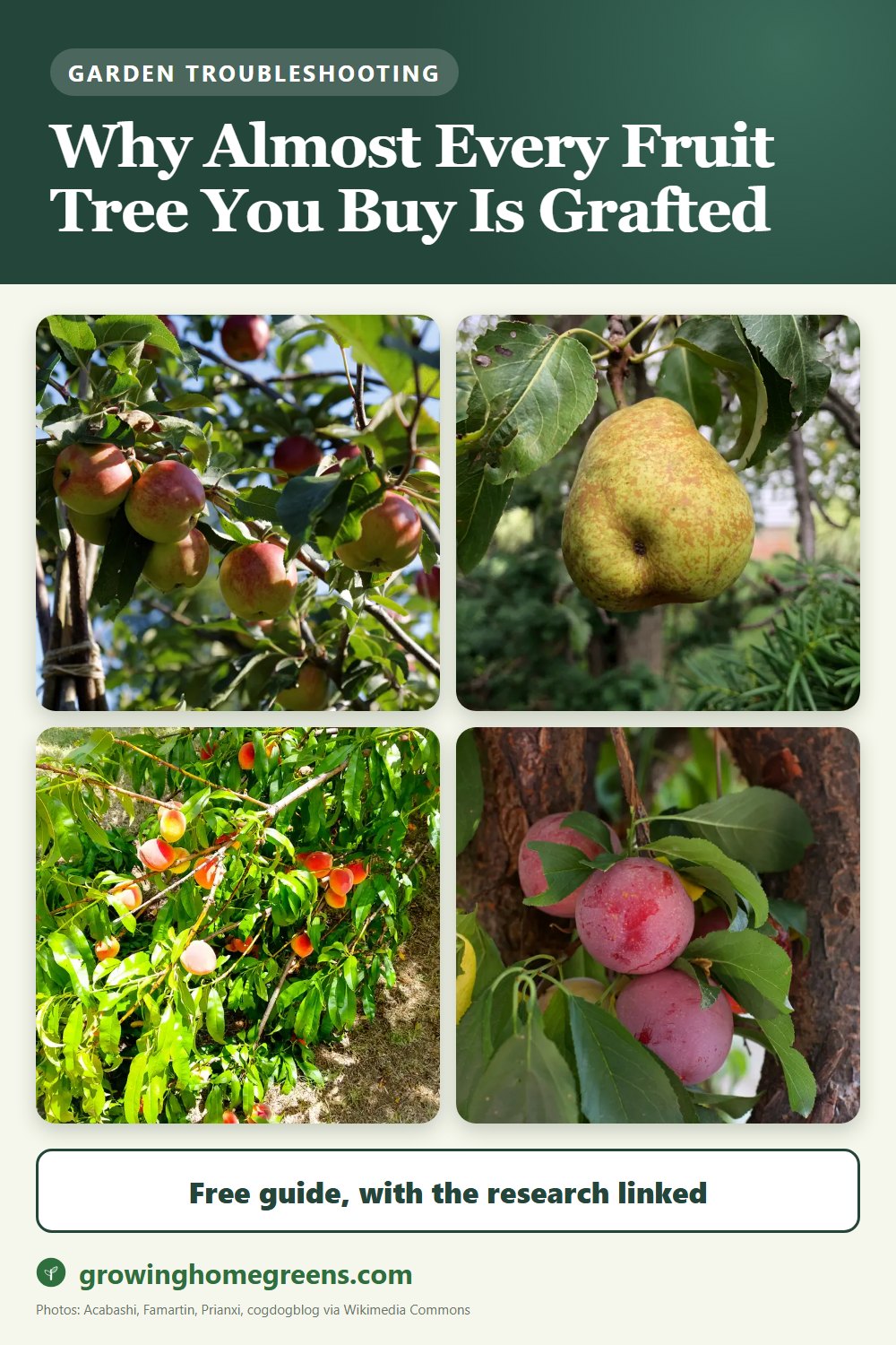 Why Almost Every Fruit Tree You Buy Is Grafted: gardening guide