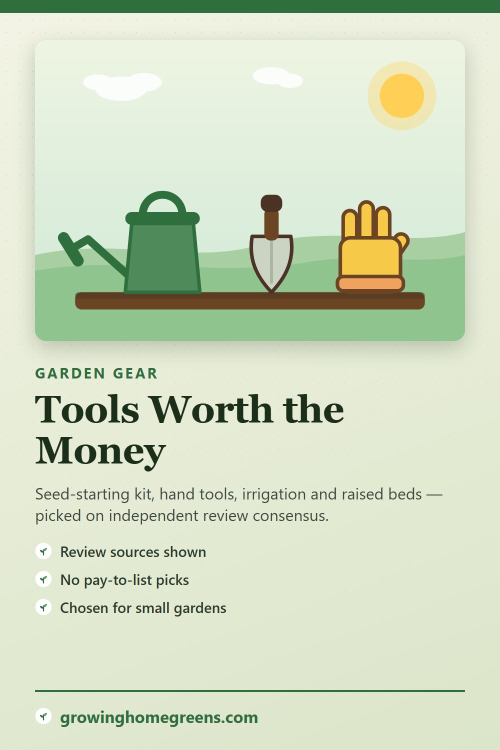 Garden gear worth the money: tools picked on independent review consensus