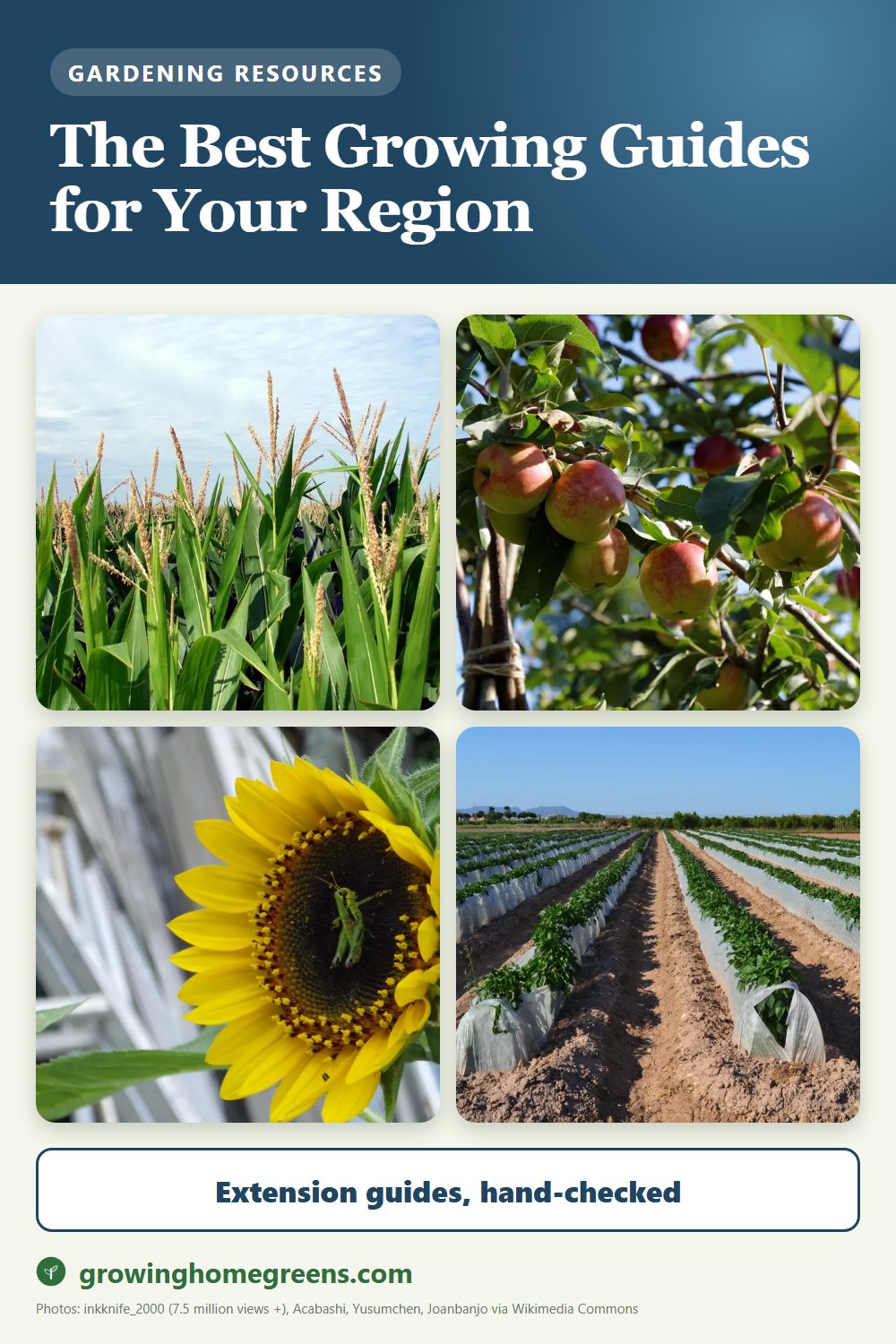 The best growing guides in your region: a directory of extension calendars and regional specialists